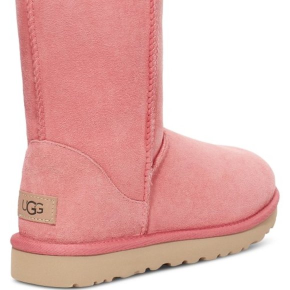 UGG Women's PINK Classic II Short Boots - Picture 2 of 5